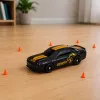 Carro desportivo RC drift LEAN TOYS 1:43 4WD carroçaria intercambiável Preto