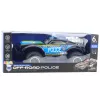LEAN TOYS Carro de polícia RC todo-o-terreno 1:8 preto