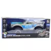 Carro de polícia RC todo-o-terreno LEAN TOYS 1:8 prateado