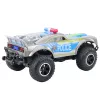 Carro de polícia RC todo-o-terreno LEAN TOYS 1:8 prateado