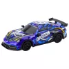 Carro desportivo RC LEAN TOYS com carroçaria de drift iluminada, azul 1:16 4WD 2,4GHz
