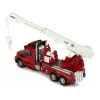 LEAN TOYS Carro de bombeiros telecomandado 2.4G com luz e som vermelho