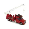 LEAN TOYS Carro de bombeiros telecomandado 2.4G com luz e som vermelho