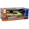 LEAN TOYS Carro desportivo telecomandado Classic 1:20 dourado piloto
