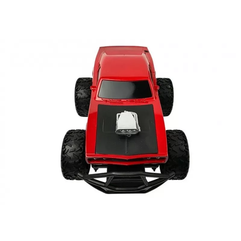 LEAN TOYS Carro telecomandado todo-o-terreno R/C vermelho High Wheels