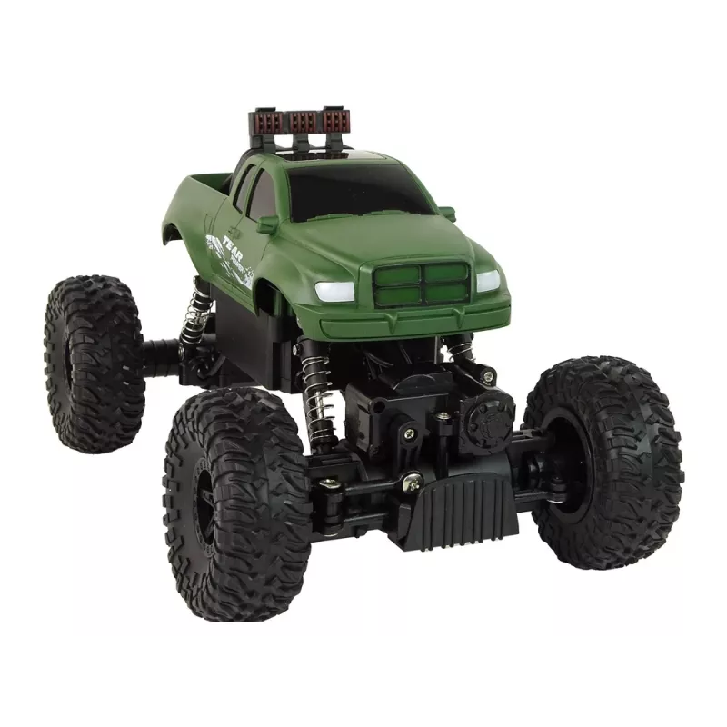 LEAN TOYS Carro Telecomandado R/C 2,4 GHz 1:18 Verde