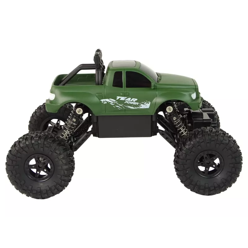 LEAN TOYS Carro Telecomandado R/C 2,4 GHz 1:18 Verde