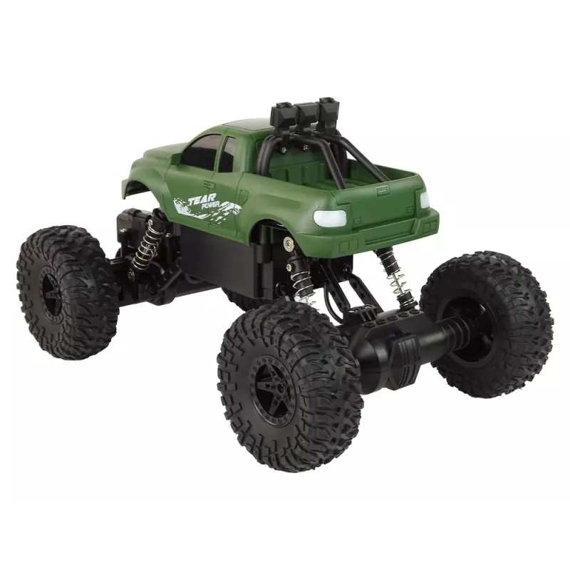 LEAN TOYS Carro Telecomandado R/C 2,4 GHz 1:18 Verde