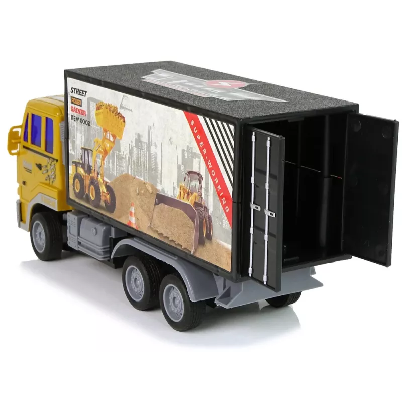 LEAN TOYS Camião de Obras Telecomandado 1:24 Amarelo