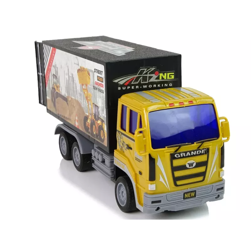 LEAN TOYS Camião de Obras Telecomandado 1:24 Amarelo