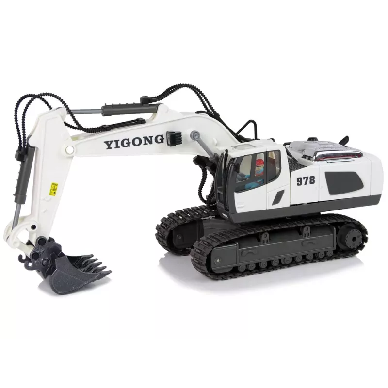 LEAN TOYS Escavadora Telecomandada com Rastos 2,4 GHz Piloto
