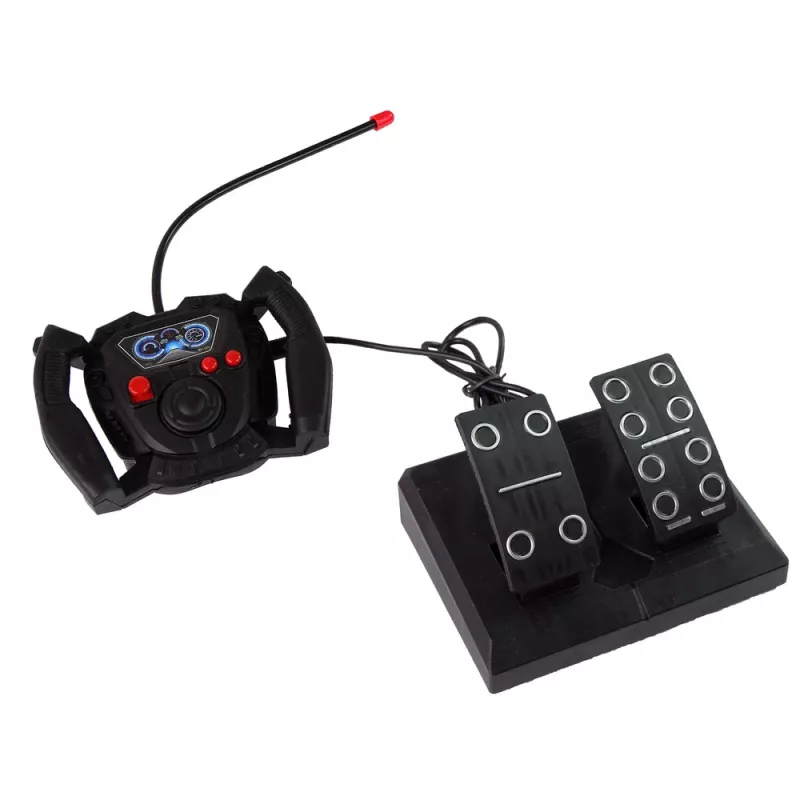 LEAN TOYS Quartel de Bombeiros Telecomandado com Acelerador e Travão, Telecomando, Som