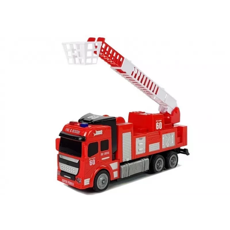 LEAN TOYS Carro de bombeiros telecomandado R/C