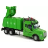 LEAN TOYS Camião do lixo telecomandado 2.4G luzes sons verde