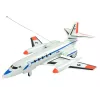Avião de passageiros telecomandado LEAN TOYS com luzes LED 40 MHz Pilot