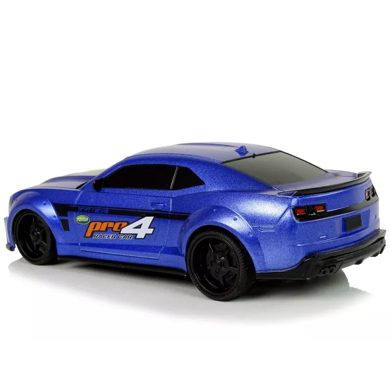 LEAN TOYS Carro desportivo telecomandado 1:24 Racing azul vidros fumados