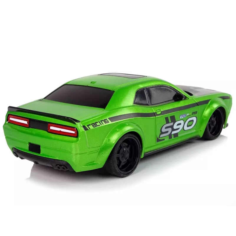 LEAN TOYS Carro desportivo telecomandado 1:24 Racing verde