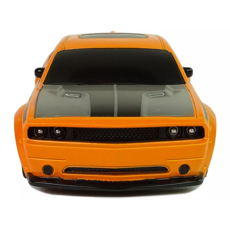 LEAN TOYS Carro desportivo telecomandado 1:24 Racing laranja 27 MHz piloto