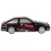 LEAN TOYS Carro desportivo telecomandado R/C 1:24 preto, rodas substituíveis