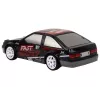 LEAN TOYS Carro desportivo telecomandado R/C 1:24 preto, rodas substituíveis