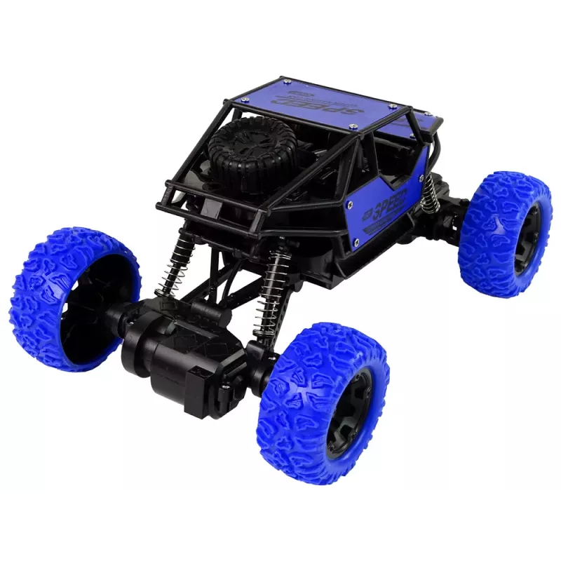LEAN TOYS carro todo-o-terreno telecomandado R/C 1:18 azul