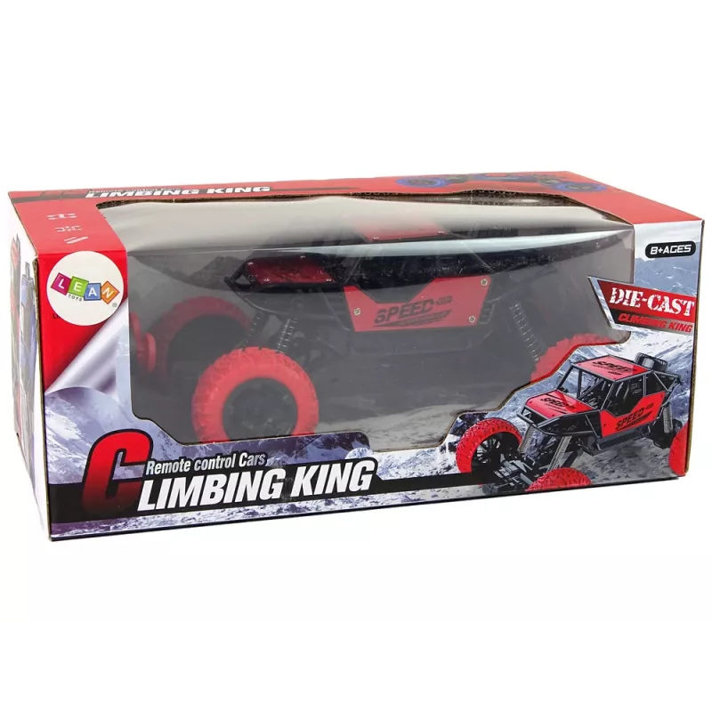 LEAN TOYS veículo todo-o-terreno telecomandado R/C 1:18 vermelho