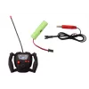LEAN TOYS Trator telecomandado com atrelado RC 1:16 verde