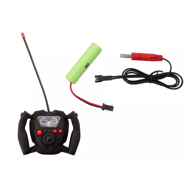 LEAN TOYS Trator telecomandado com atrelado RC 1:16 verde
