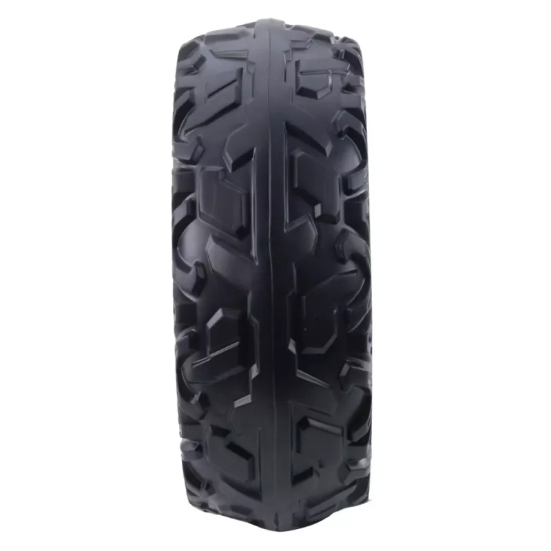 LEAN TOYS roda de substituição para veículo infantil a bateria DK-CA002 (230 mm, preto, plástico PP)