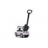 LEAN TOYS Carrinho de passeio com barra de empurrar Mercedes 3 em 1 branco