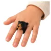 LEAN TOYS Anel de mão educativo animais urso