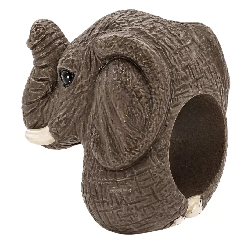 LEAN TOYS Anel de mão educativo animais elefante