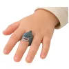 LEAN TOYS Anel de Mão Animais Educativos Tubarão