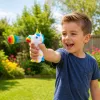 LEAN TOYS Lançador de bolas de borracha unicórnio para crianças 5 bolas