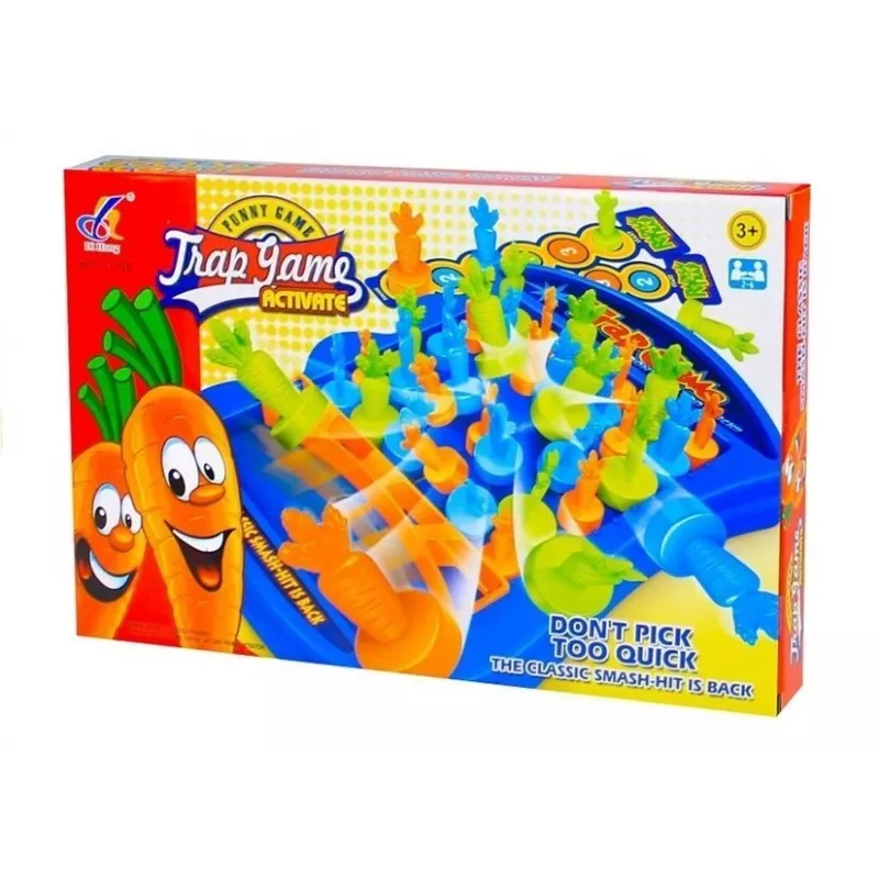 LEAN TOYS Jogo de Arcada Cenouras Corredoras Armadilha