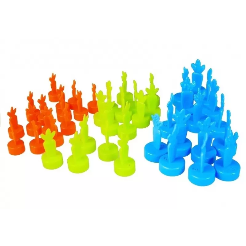 LEAN TOYS Jogo de Arcada Cenouras Corredoras Armadilha