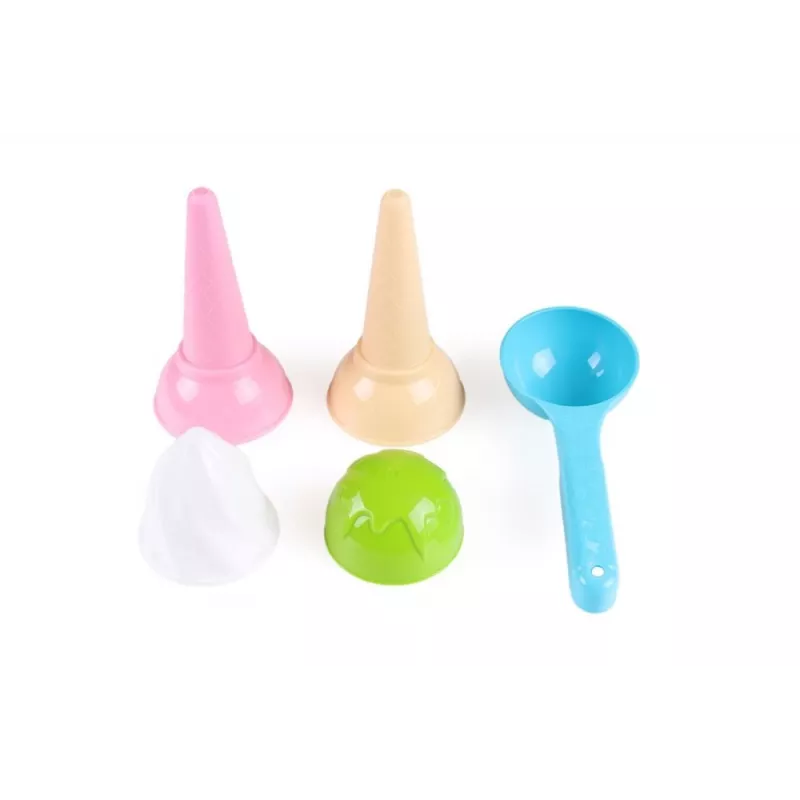 LEAN TOYS Sand 5941 Conjunto de moldes para gelados