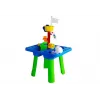 Mesa de areia LEAN TOYS com moldes, pá, ancinho e nuvem - multicolor