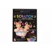 LEAN TOYS Livro de colorir com raspadinha para crianças animais