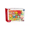 LEAN TOYS Quadro sensorial para crianças, painel de aprendizagem, piano interativo