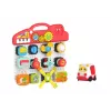 LEAN TOYS Quadro sensorial para crianças, painel de aprendizagem, piano interativo
