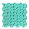 LEAN TOYS Tapete sensorial puzzle com várias estruturas e cores 24,5 cm 10 unid.