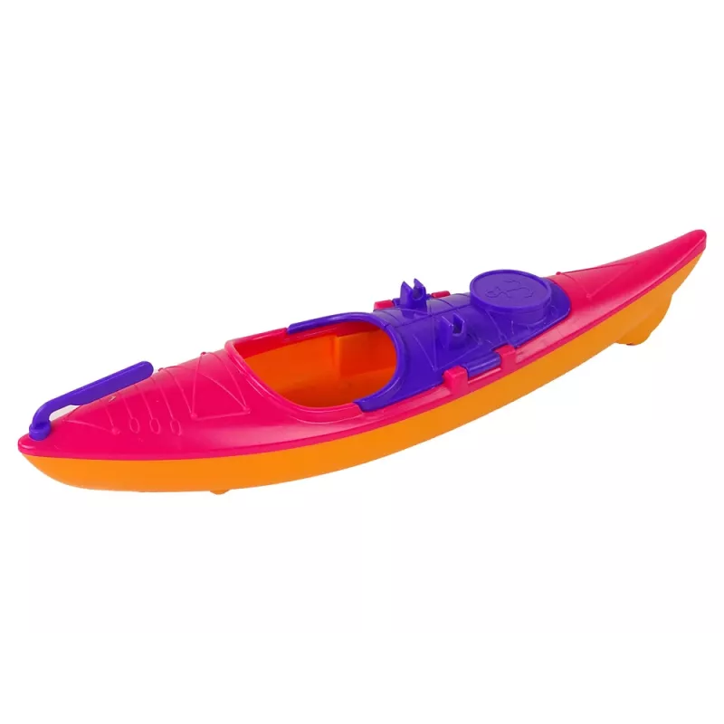 LEAN TOYS Conjunto de acessórios para boneca caiaque rosa