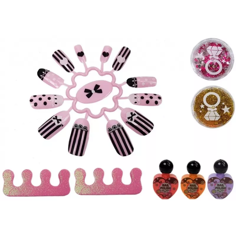Conjunto LEAN TOYS para fazer um secador de verniz com glitter