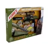 LEAN TOYS Conjunto Pistola Militar Espingarda Faca Medalha Mira