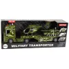 LEAN TOYS Conjunto Tanque Militar Motor de Fricção Helicóptero Camião
