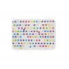 LEAN TOYS Conjunto 2 em 1 de Pulseiras e Pintura de Unhas com Contas e Vernizes
