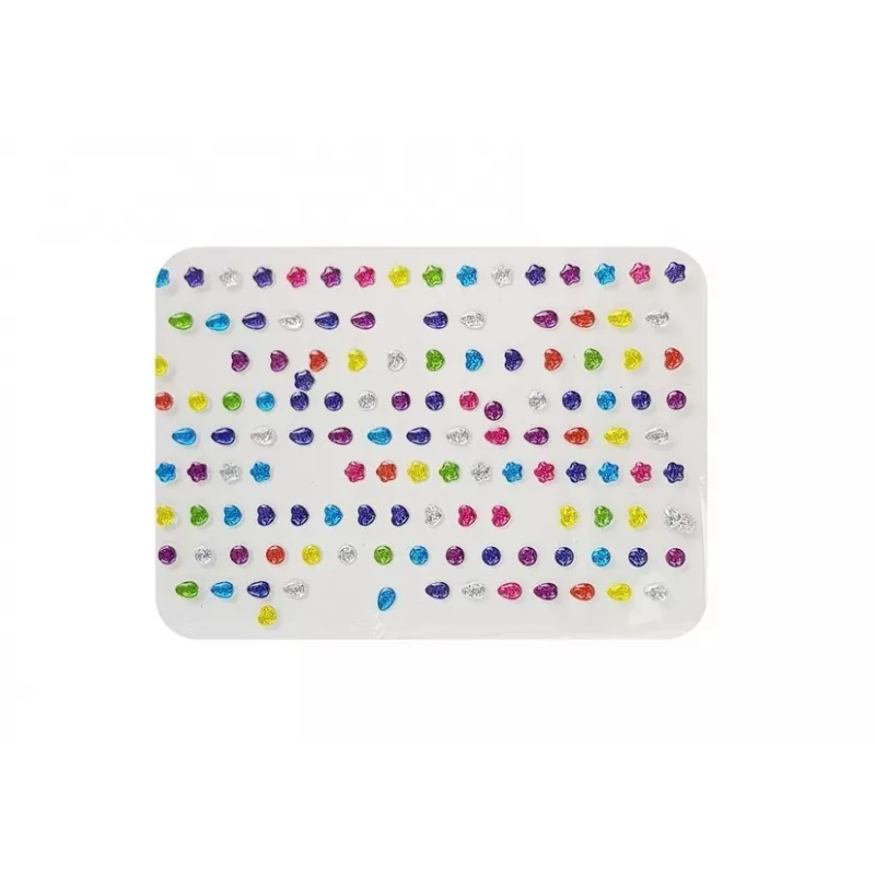 LEAN TOYS Conjunto 2 em 1 de Pulseiras e Pintura de Unhas com Contas e Vernizes
