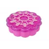 LEAN TOYS Conjunto 2 em 1 de Pulseiras e Pintura de Unhas com Contas e Vernizes