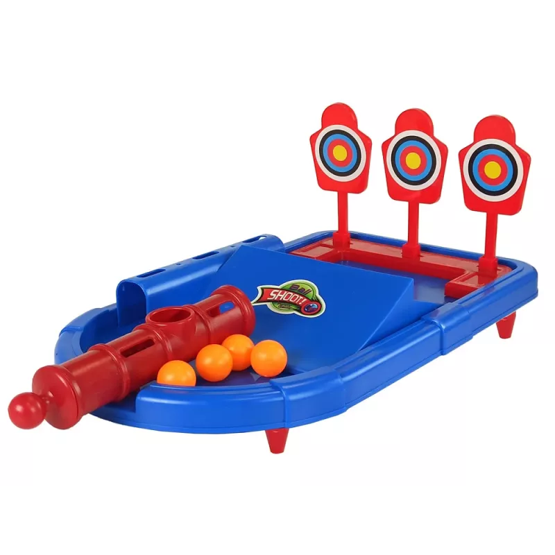 LEAN TOYS Conjunto de jogos de arcada 4 em 1 basquetebol futebol escudo bowling dardos